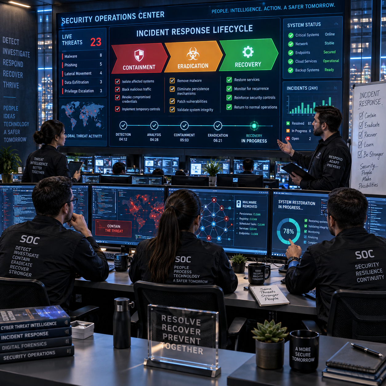 Incident Response: Strategies for Containment, Eradication, and Recovery